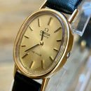 Vintage Omega De Ville Ladies Quartz Watch | c.1979 | Cal. 1350 | 23mm Gold Plated Oval Case