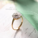18ct Diamond Daisy Cluster Ring 1.20cts