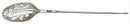 Mid 18th Century English Silver Rat Tail Mote Spoon.
