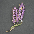 Lavender brooch
