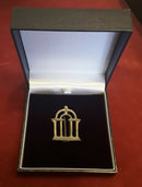A Roman Bronze Temple Cloak Brooch.