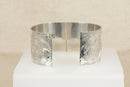 Outstanding Vintage Sterling Silver Hinged Cuff Bangle – Bracealon Ltd, Birmingham 1976