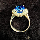 8.35ct Natural Royal Blue Sapphire in 18K Gold