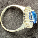 8.35ct Natural Royal Blue Sapphire in 18K Gold