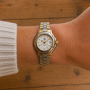 Vintage TAG Heuer Professional Ladies Watch 18K Gold & Steel 200m Quartz Ref WH1351
