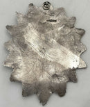 Vice Admiral Viscount Horatio Nelson Centenary Silver Portrait Plaque. London 1905 Maurice Freeman. 9.2 troy ounces.
