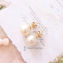 18ct Gold 10mm Southsea Pearl Earrings