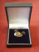 A Roman Bronze Cockeral Style Ladies Cloak Brooch.