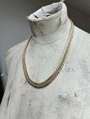Vintage Grosse 1966 (Dior Designer) Gold Plate Woven Chain Necklace