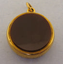 Mrs Newman Victorian 18ct Gold Compass Fob Bir 1895 Boxed
