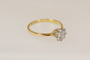 Stunning Classic 18ct Gold 1.12ct Round Brilliant Diamond Solitaire Ring