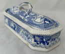 Napoleon Bonaparte Pearlware Razor Box, William Smith & Co. Circa 1840.