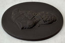 Vice Admiral Horatio Nelson, 1st Viscount Nelson, Black Basalt Portrait Profile Plaque.
