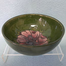 A Moorcroft Footed Bowl in the Anemone Design
