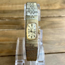Seiko Ladies Vintage Mechanical Cocktail Watch – Gold-Plated Bracelet