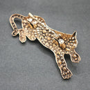 Leopard brooch