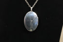 Large Vintage Sterling Silver Floral Locket & 20" Belcher Chain – Birmingham 1993
