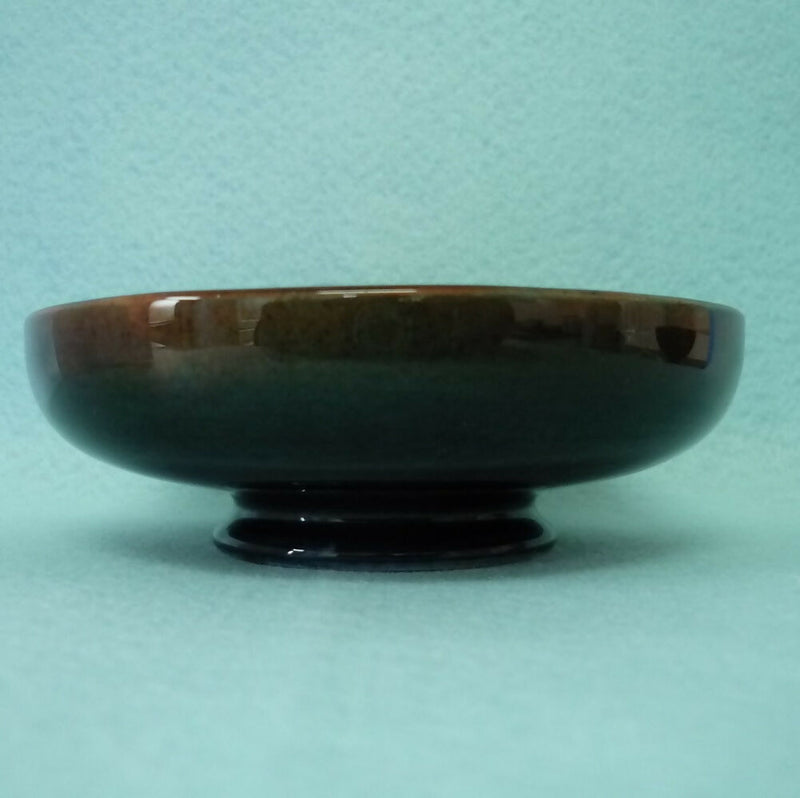 A Moorcroft Flambé Bowl in the Orchid Pattern by Walter Moorcroft