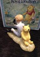 Royal Doulton Winnie The Pooh figure Royal Doulton Christopher Robin and Pooh figurine WP10 70th