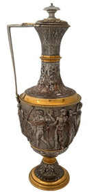 Victorian Neoclassical Electrotype Jug, circa 1870.