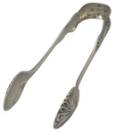 Victorian Pair of Scottish Silver Sugar Tongs. Glasgow 1874, Robert Scott. 1.7 troy ounces.