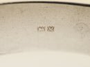 Vintage Silver Hinged Bangle