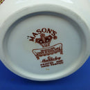 Masons Ironstone Blue Mandalkay Large Ginger Jar bs