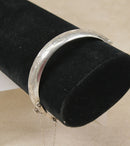 Classic Vintage Sterling Silver Hinged Bangle – Birmingham 1966