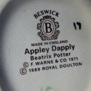 Beswick Beatrix Potter Figurine Appley Dappley BP10A