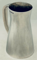 Elizabeth II Modernist Silver Mug. London 1956 Gerald Benney. 9.2 troy ounces.