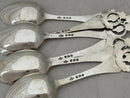 HMS Renown, Six Silver Teaspoons Commemorating Her 1923-1926 Refit. Birmingham 1926, 2.2 troy ounces.