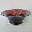 A Moorcroft Footed Bowl (Dia 8 inch) c1916-c1918 in Pomegranate