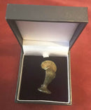 A Roman Military Bronze Knee Style Cloak Brooch.