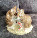 Royal Albert - CHRISTMAS STOCKING figurine Royal Albert Beatrix Potter figurine BP6