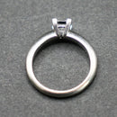 Platinum 0.47ct diamond solitaire ring