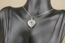 Charming Sterling Silver & Amethyst Heart Locket