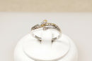 Silver & Diamond Set Cluster Ring