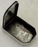 George III Silver Snuff Box. Birmingham 1799, Ford & Slater. 0.9 troy ounces.