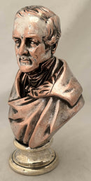 The Duke of Wellington, A Silver Plate on Copper Bust in the Manner of Elkington.