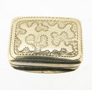 Georgian Solid Sterling Silver Vinaigrette Birmingham 1829 Thomas Freeman