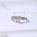 Certified Platinum Diamond Solitaire 0.55ct E Colour