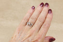 Finely Made Scottish Design Sterling Silver & Moonstone Ring