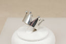 Charming Sterling Silver Crown Ring