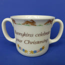 Royal Doulton Bunnykins Two Handled Christening Beaker
