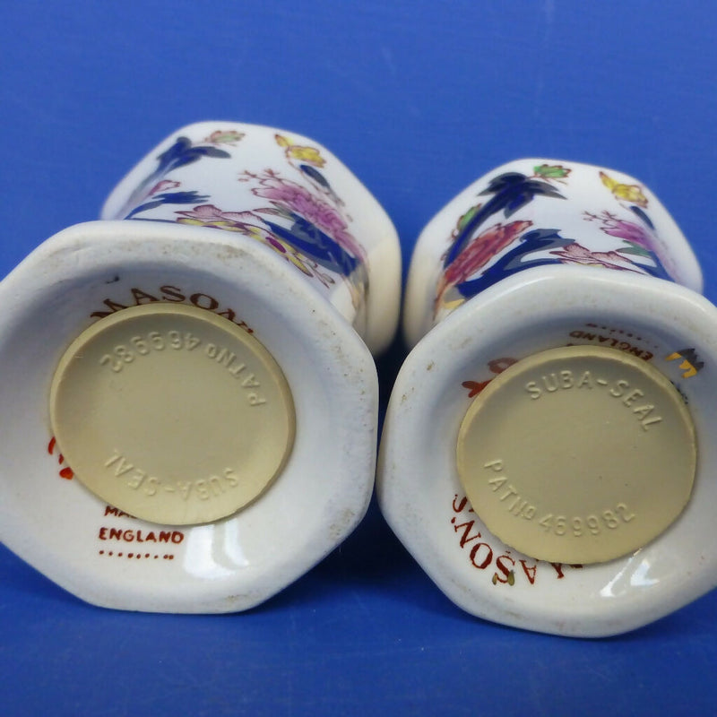 Masons Ironstone Salt and Pepper bs