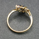 18ct gold sapphire and diamond ring