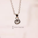 18ct White Gold Diamond Solitaire Pendant 0.50ct