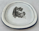 The Treaty of Paris and Peace of 1814, Pearlware Teapot Stand. Staffordshire, circa 1814.