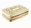 Georgian Solid Sterling Silver Vinaigrette Birmingham 1824 Joseph Willmore