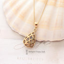 Handmade 18ct Opal & Diamond Pendant